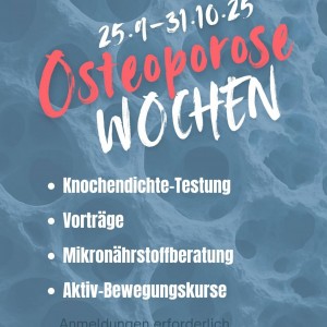 Osteoporose Wochen 2025