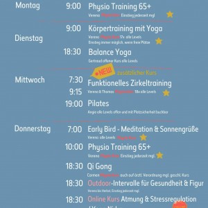 Lust auf neue Energie, Kraft & bewusste Entspannung?